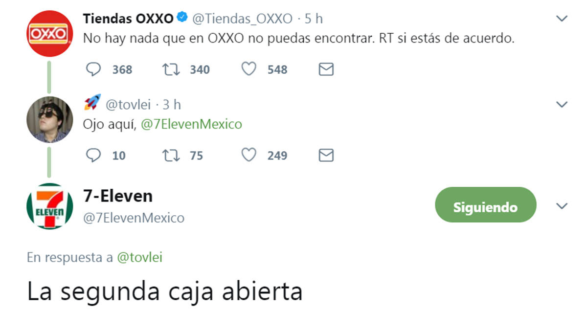 $!Seven Eleven México trollea a Oxxo... y las redes se llenan de memes