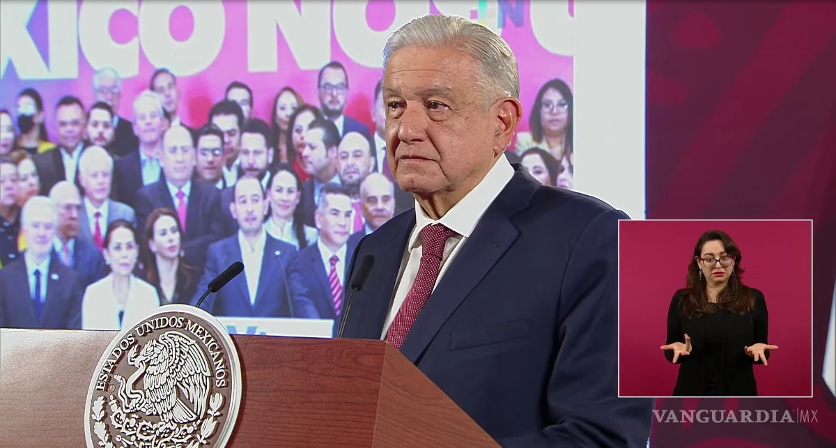 $!AMLO presentó una fotografía de la alianza Va por México donde sale Rubén Moreira junto a Marco Cortés