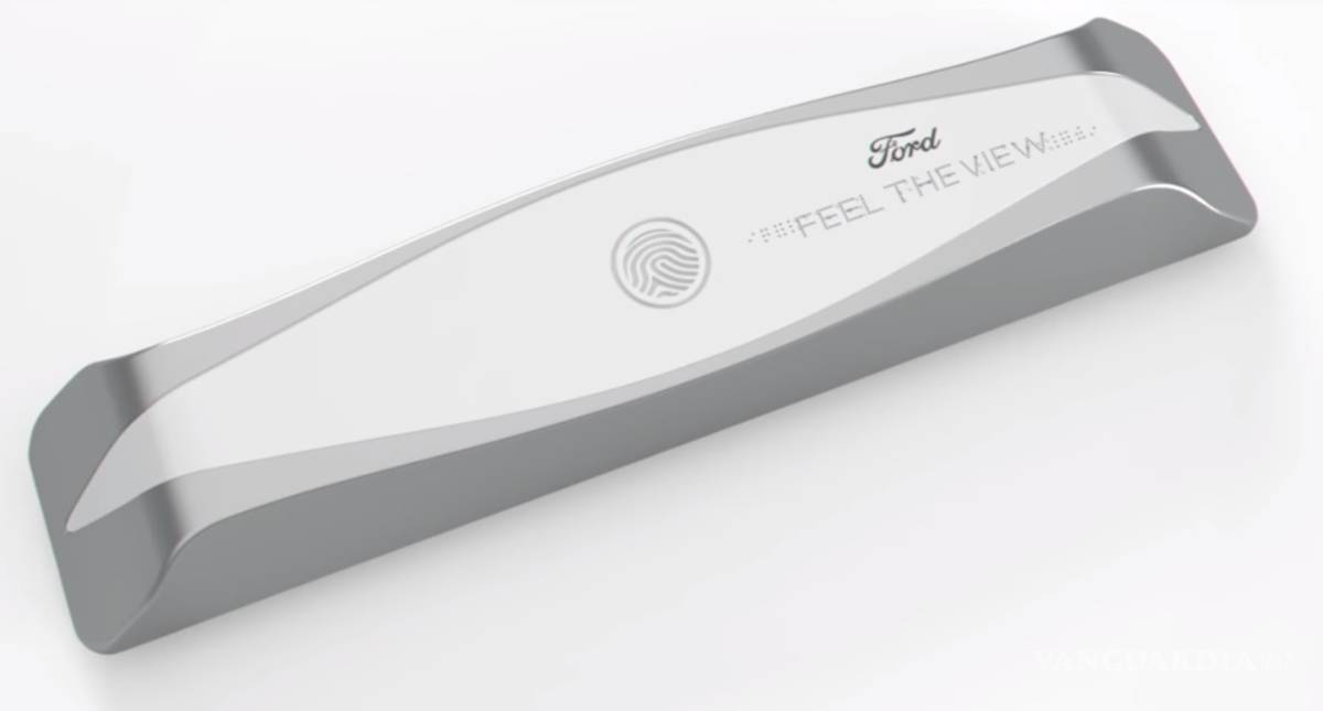 $!Ford crea ventana que permite a ciegos 'ver' el paisaje a través del tacto