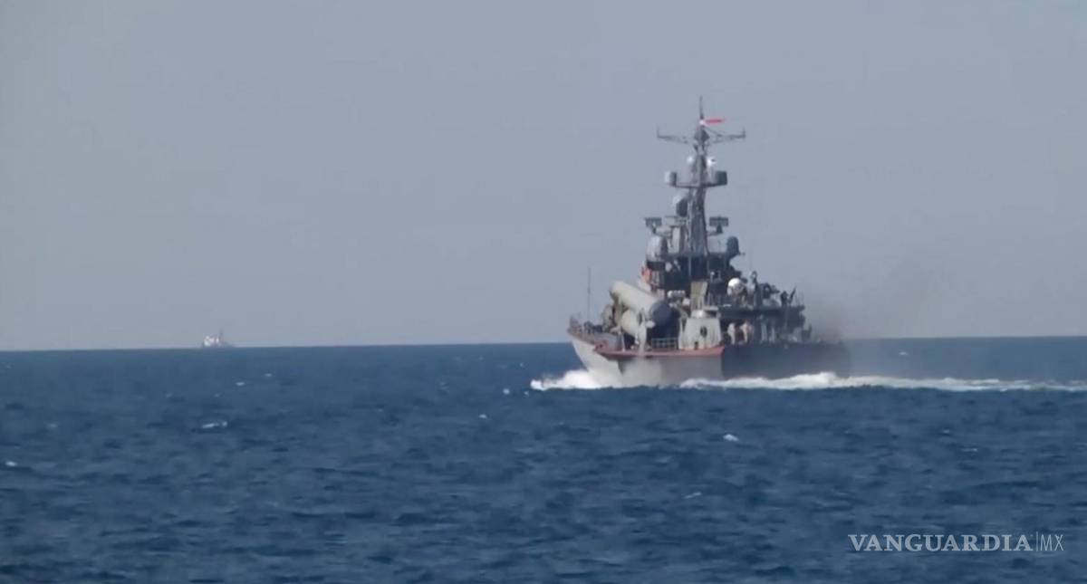 $!Apenas el pasado 1 de febrero Ucrania informó que había destruido la corbeta Ivanovets, armada con misiles.