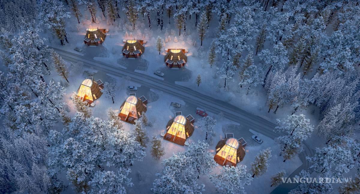 $!En Finlandia puedes ver las auroras boreales desde tu cuarto de hotel