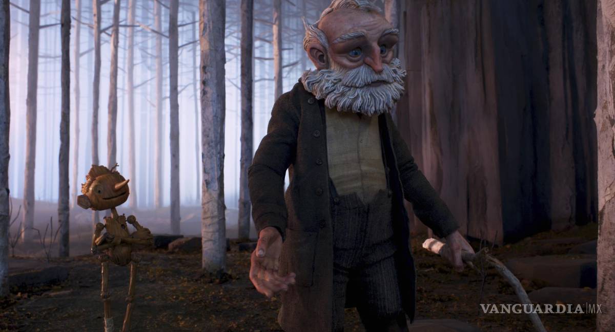 $!En esta imagen proporcionada por Netflix, Gepetto, con la voz de David Bradley, derecha, y Pinocho, con la voz de Gregory Mann, en una escena de Guillermo del Toro's Pinocchio (“Pinocho de Guillermo del Toro”). (Netflix vía AP)
