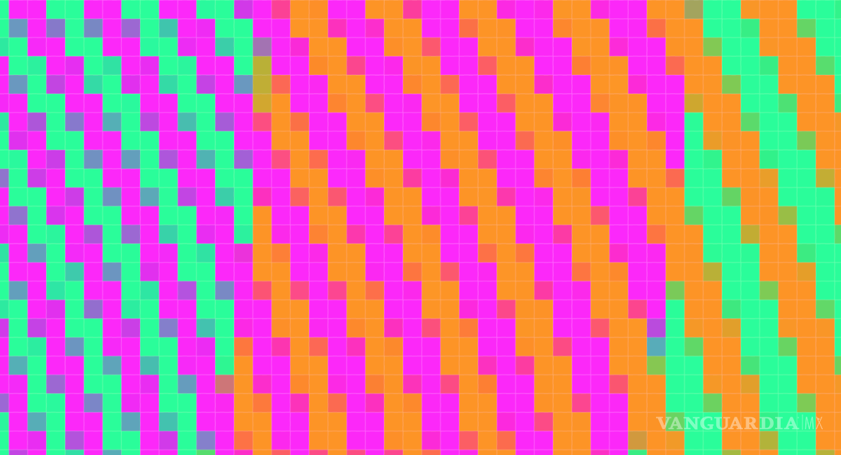 $!¿Cuántos colores ves en la imagen? Posiblemente tu cerebro te haga una broma