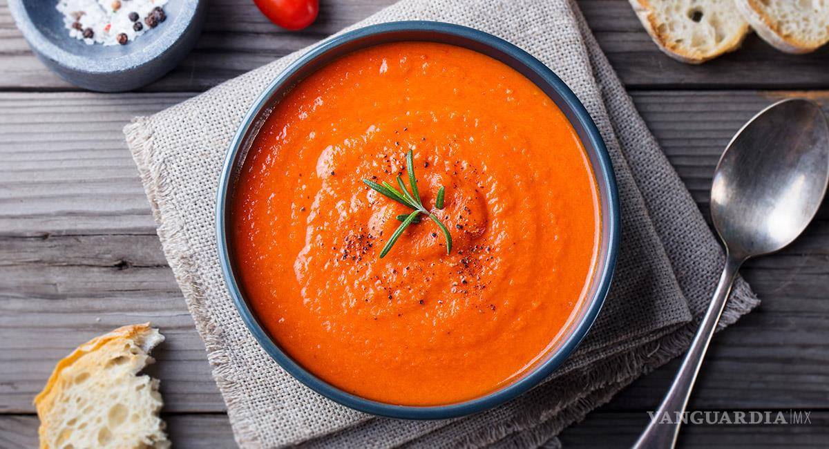 $!Receta 3: Sopa de gazpacho