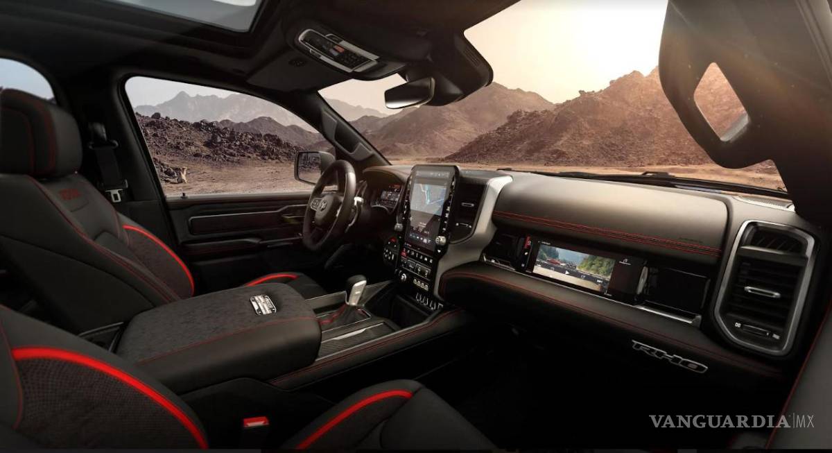 $!La Ram 1500 RHO 2025 presenta el mejor interior de su clase.