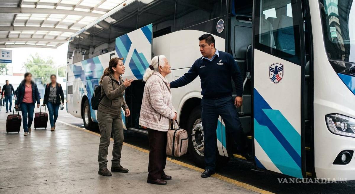 $!Las personas adultas mayores que requieran apoyo para realizar un viaje pueden acudir acompañadas, de acuerdo con la recomendación de la empresa.