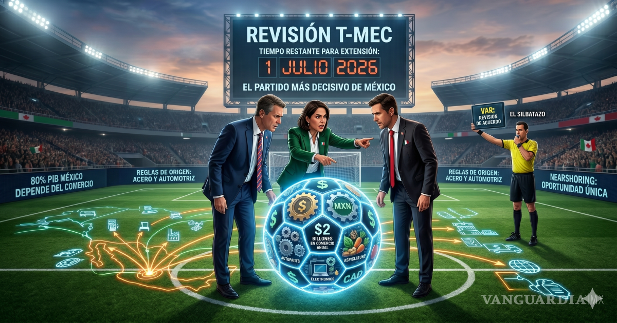 T-MEC, el partido más decisivo para México
