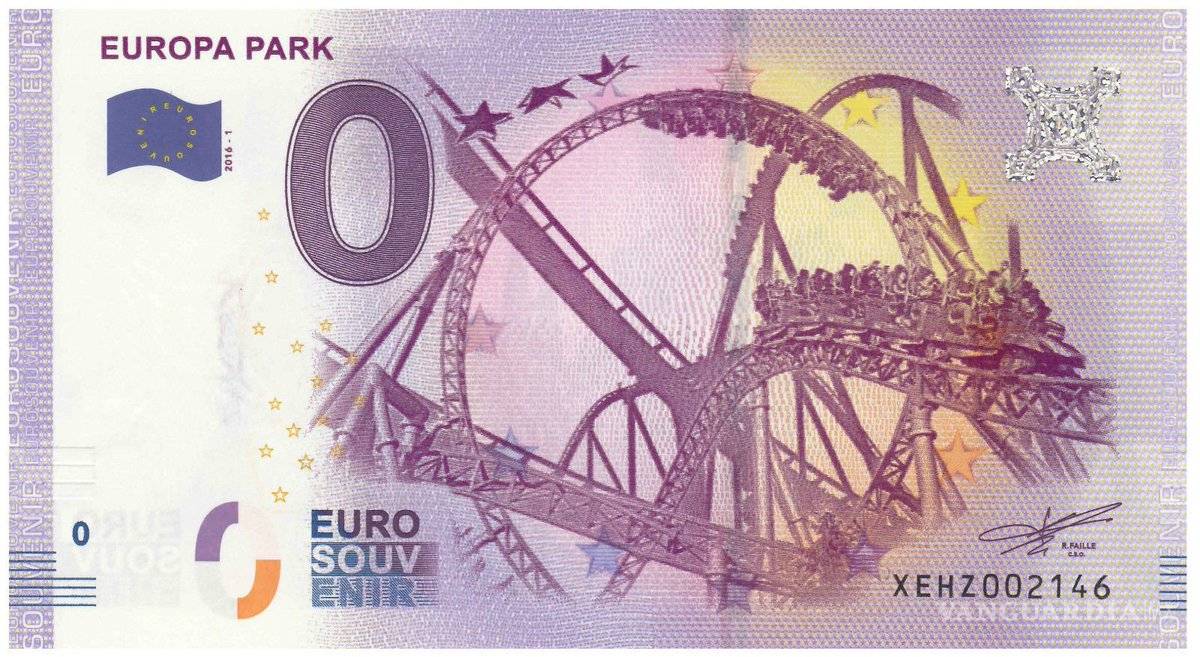 $!Billete de CERO euros se estrena en Europa