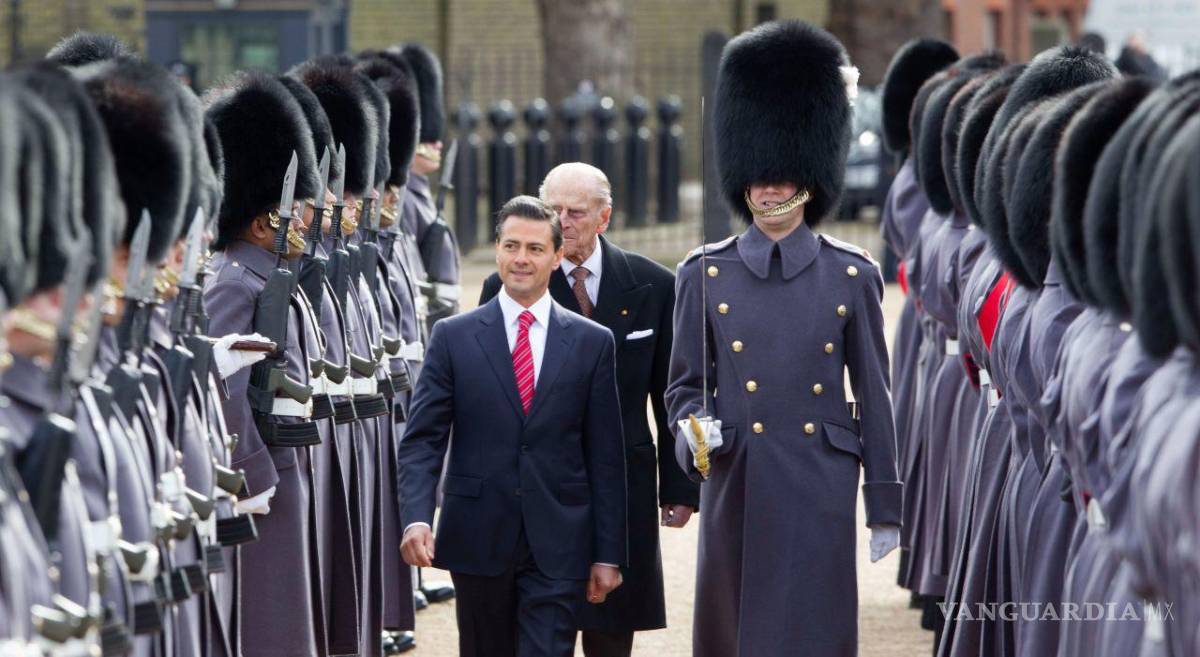 $!El entonces presidente Enrique Peña Nieto en el marco del año dual México-Inglaterra para fortalecer las relaciones diplomáticas entre ambas naciones.