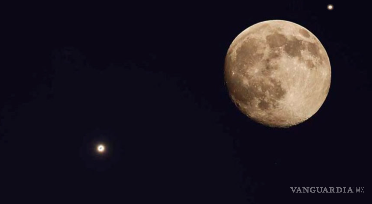 $!La conjunción astronómica ocurre cuando dos cuerpos celestes, como la Luna y un planeta, se alinean visualmente desde nuestra perspectiva.