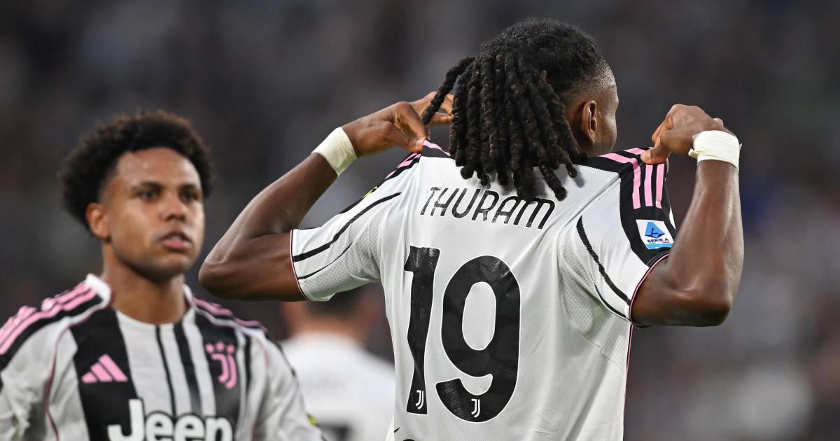 Duelo de los hermanos Thuram termina con triunfo de la Juventus ante el Inter