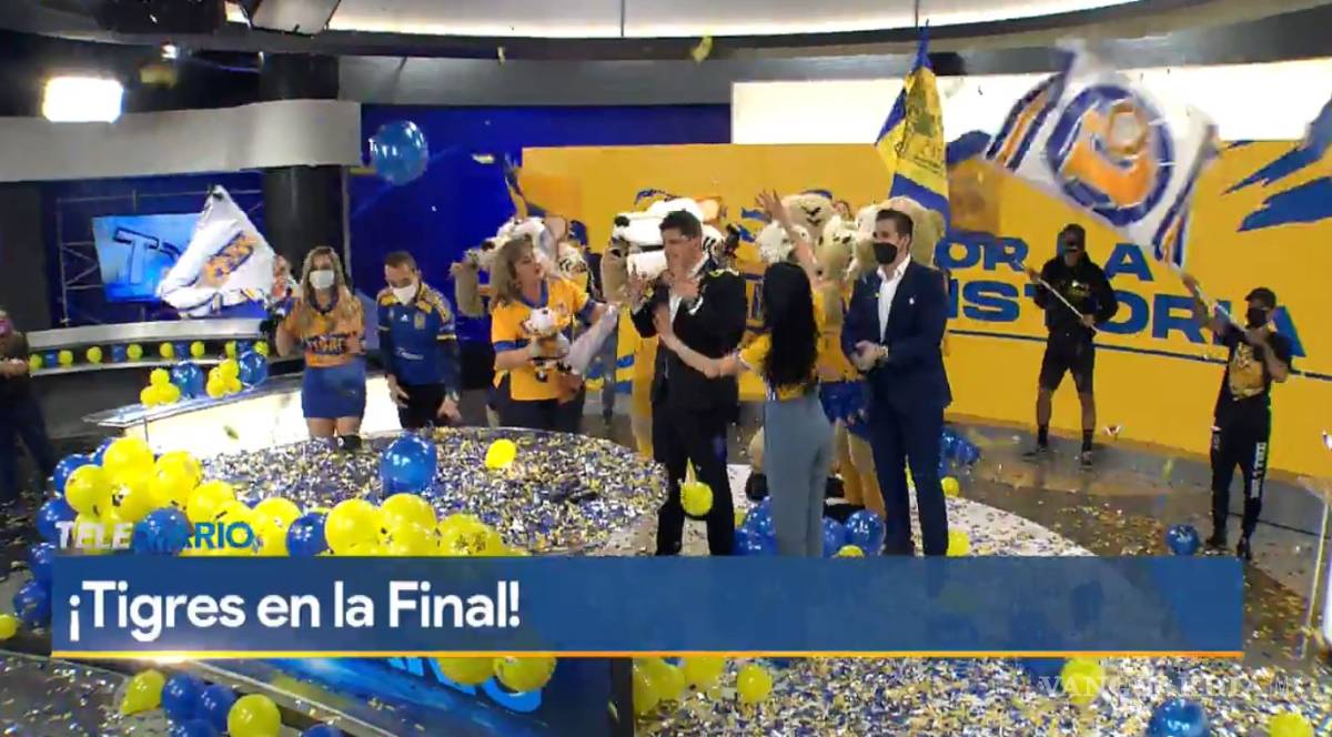 $!María Julia Lafuente lo hace de nuevo y tiene una espectacular entrada por el triunfo de Tigres