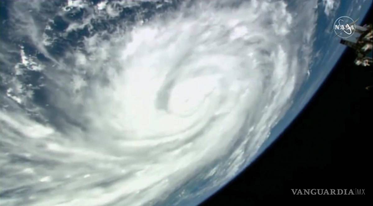 $!En esta imaEl huracán Ian visto desde la Estación Espacial Internacional en su avance hacia Cuba y Florida. de septiembre de 2022. (NASA vía AP)