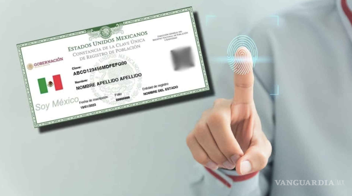 $!La CURP biométrica será requerida para acceder a servicios esenciales.