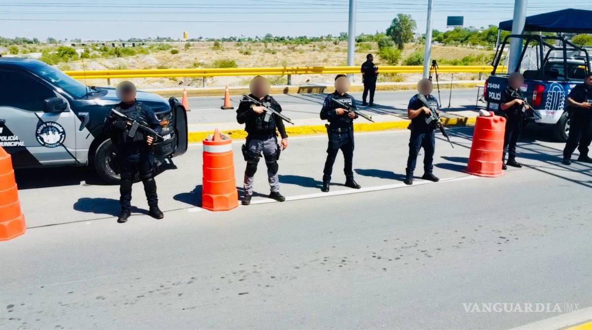 $!Elementos de seguridad trabajan en coordinación para ampliar la cobertura de vigilancia.