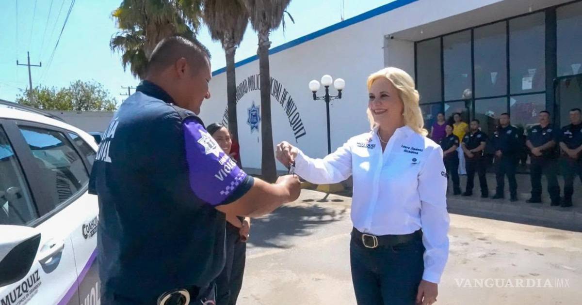Incorporan una nueva unidad a Policía Violeta de Múzquiz, Coahuila