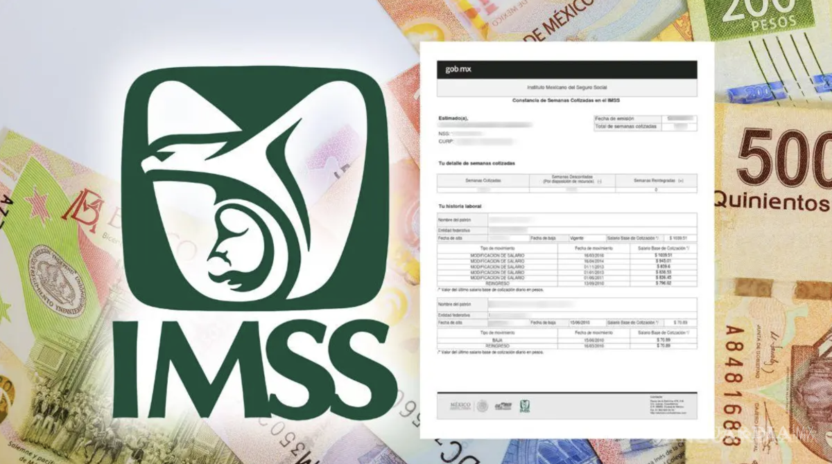 $!Las semanas cotizadas son uno de los datos más importantes para los trabajadores afiliados al IMSS.