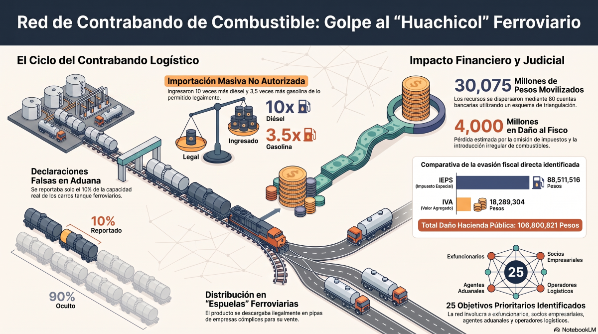 $!Así operaba la red de huachicol fiscal por la que fue detenido el exgobernador Ernesto Ruffo Appel