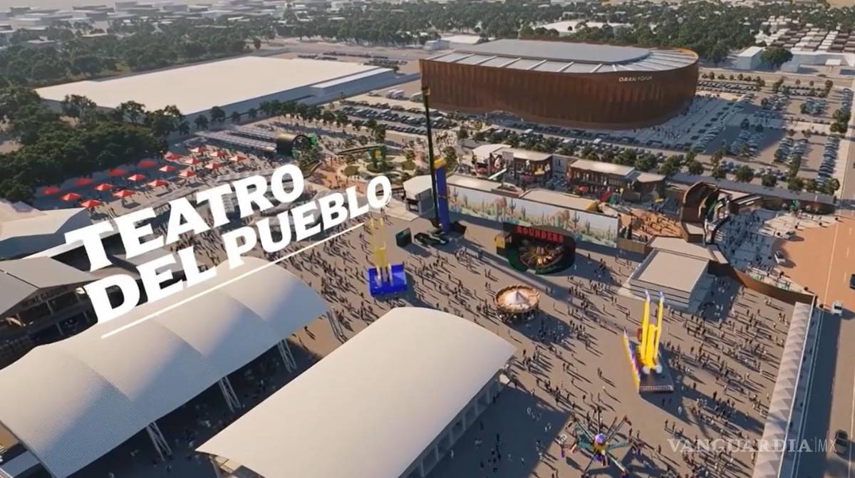$!Por su parte, el Teatro del Pueblo mantendrá su esencia como escenario de espectáculos masivos, conciertos y presentaciones culturales bajo una gran estructura cubierta.