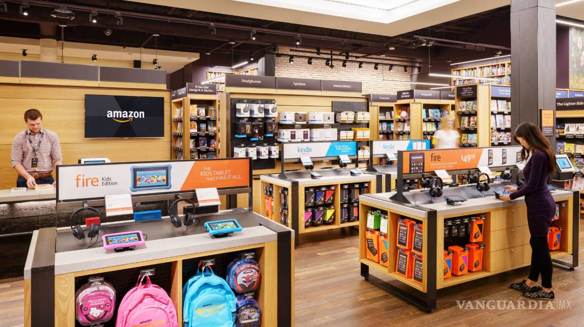 $!Así es la primera librería física de Amazon
