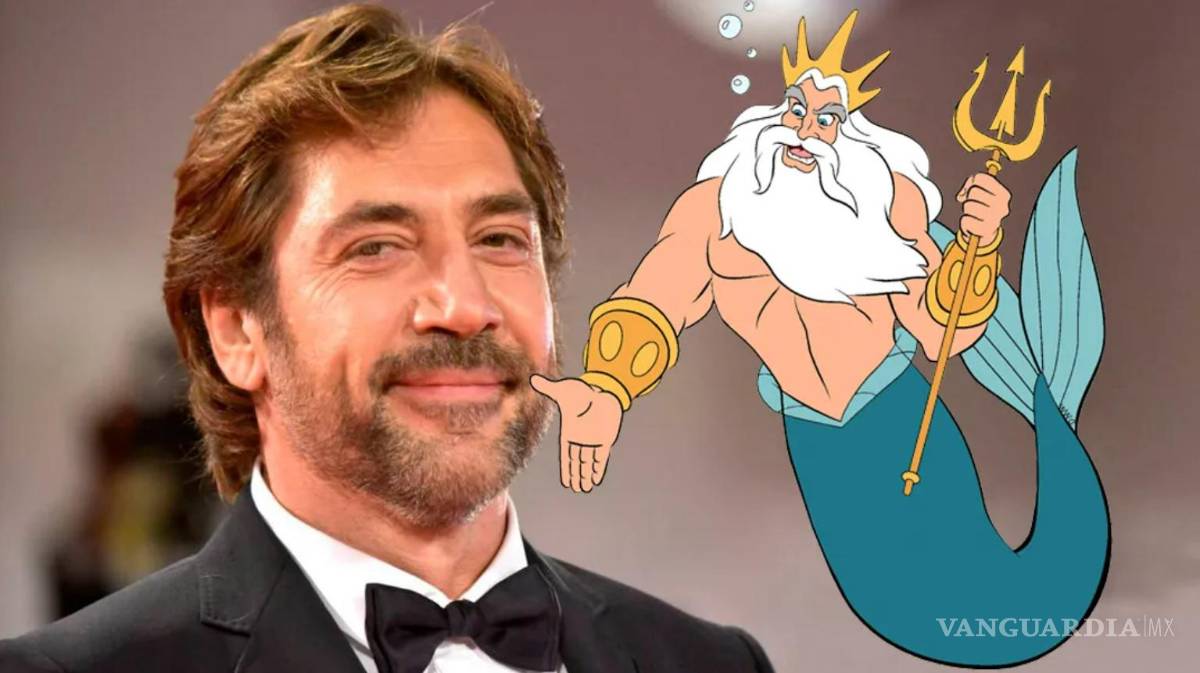 $!El ganador del Oscar, Javier Bardem, será el rey Tritón en “La Sirenita”.