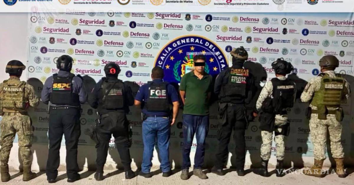 Fiscalía detiene en Acapulco a presunto asesino del ambientalista Marco Suástegui
