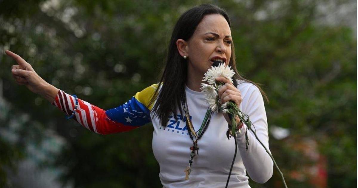 ¿Dónde está Corina Machado?