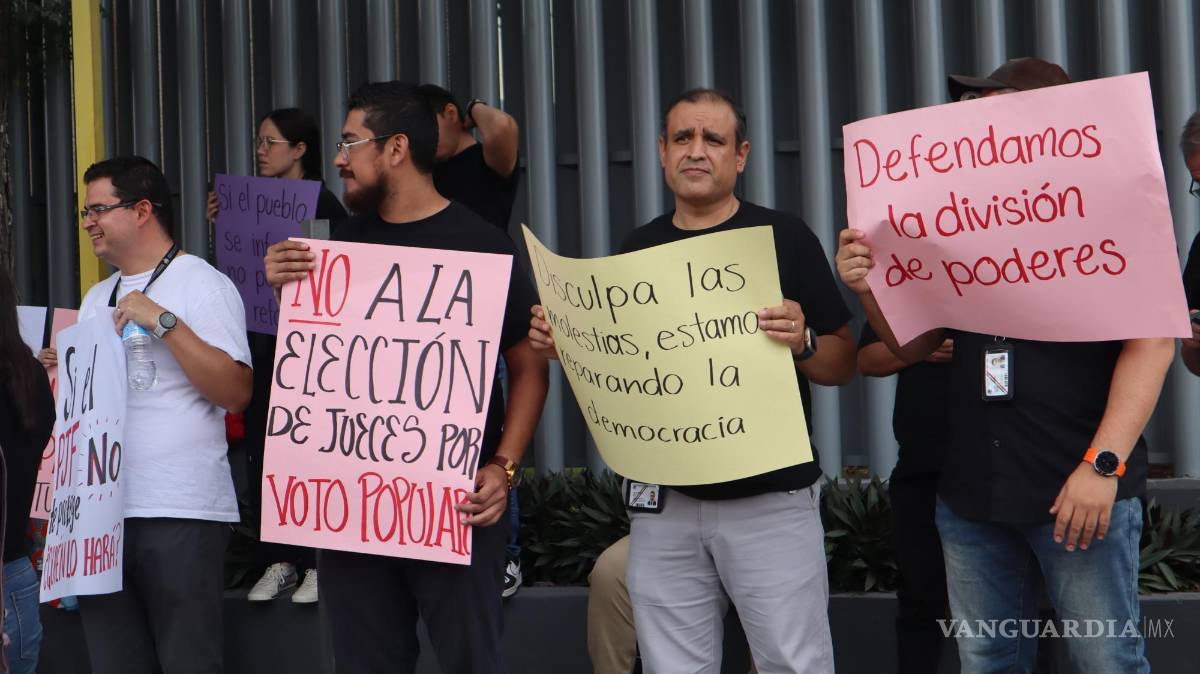 $!Trabajadores del Poder Judicial Federal esperan la votación nacional para decidir si la suspensión de actividades se prolonga de manera indefinida.