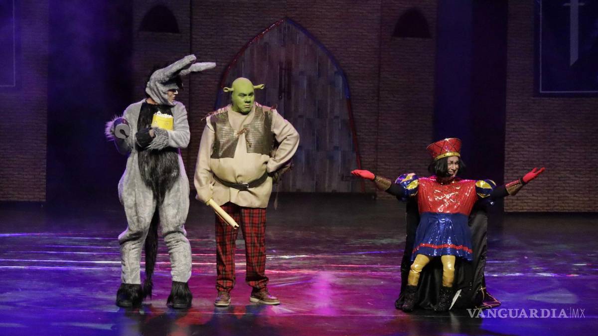 $!El personaje de Lord Farquaad fue de los más aplaudidos.