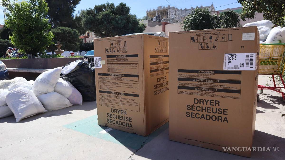 $!Dos secadoras y material diverso se donó al asilo.