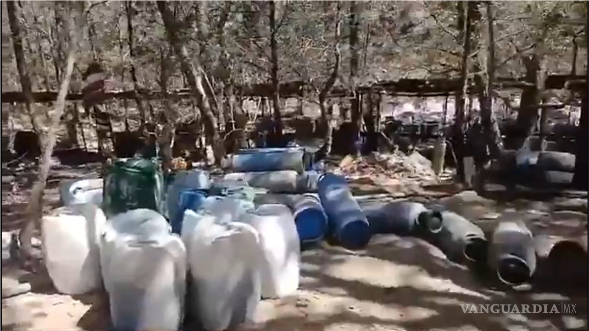 $!Semar asegura mega laboratorio clandestino con casi 700 millones de dosis de metanfetaminas, en Zacatecas