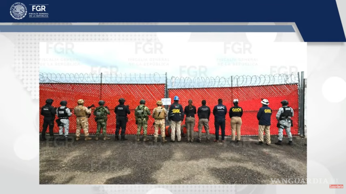 $!FGR desmantela túnel de huachicol conectado a ducto de Pemex en Nuevo León; asegura más de 205 mil litros