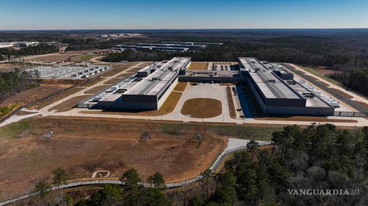 $!El centro de datos Stanton Springs de Meta es visible el 13 de enero de 2026 en el condado de Newton, Georgia.