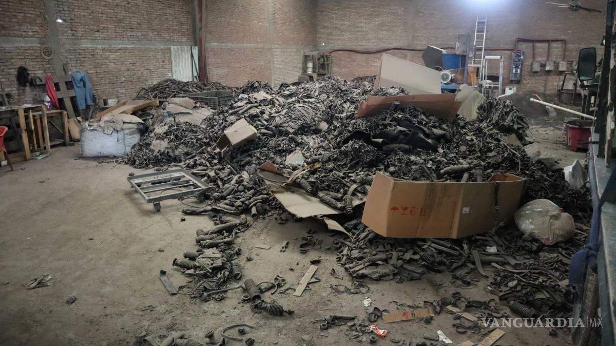 $!La empresa saltillense Redesa recicla llantas y caucho posindustrial para múltiples usos.