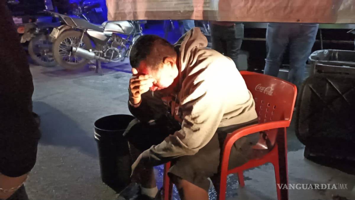 $!Aunque terminó golpeado, las lesiones no ponen en riesgo su vida.