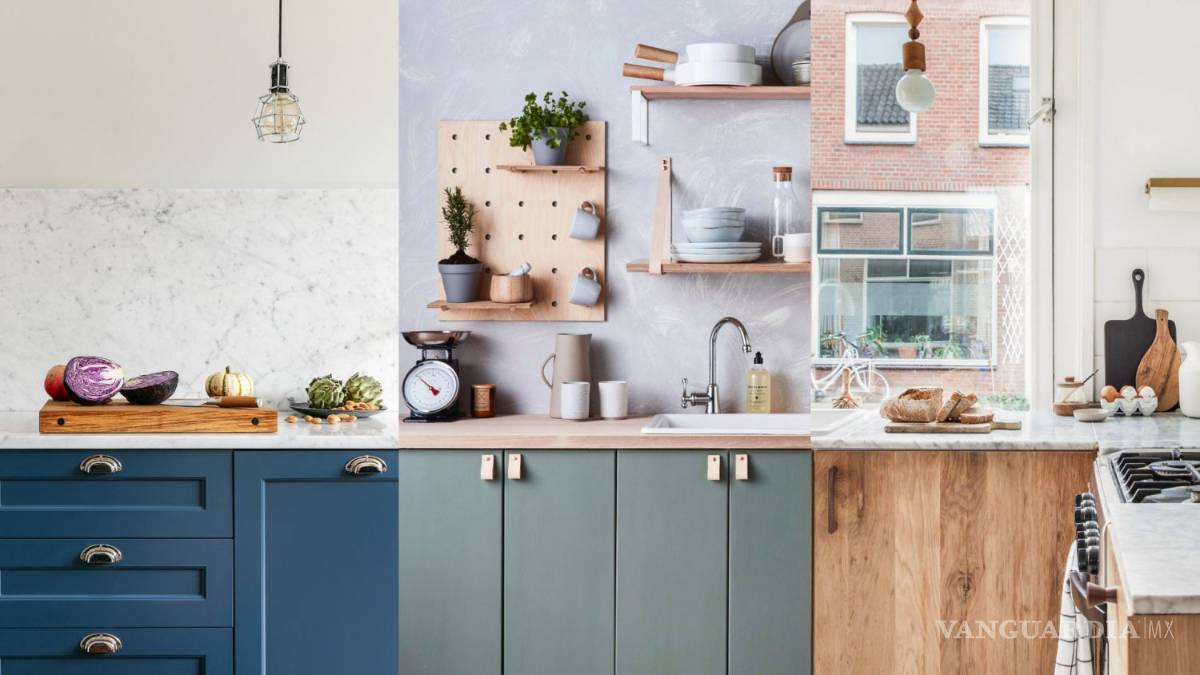 ¡Adiós al blanco! Estos son los colores en tendencia para tu cocina