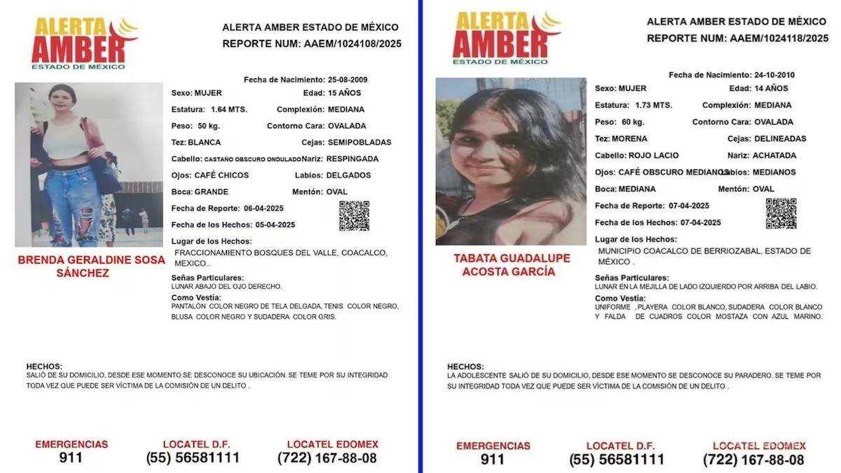 $!Desaparecen seis mujeres en Coacalco, cinco son menores de edad; familiares bloquean vialidad para exigir respuesta