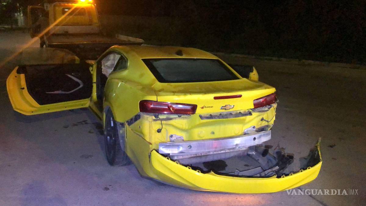 $!El accidente fue reportado al ministerio público de asuntos viales, donde la responsable tendrá que pagar por los daños ocasionados.