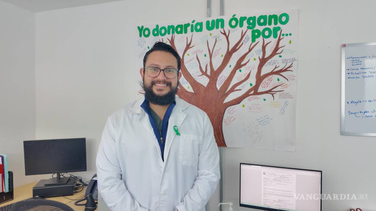 $!José Antonio Flores Guzmán, procurador de órganos del Hospital General de Zona Número 2 del Seguros Social en Saltillo dice que abordar a una familia para que done órganos, siempre es un arte.