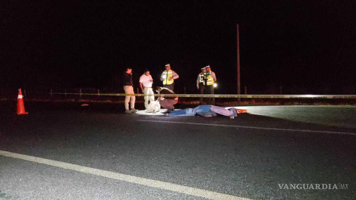 Encuentran mujer atropellada en la carretera libre de Torreón a Saltillo