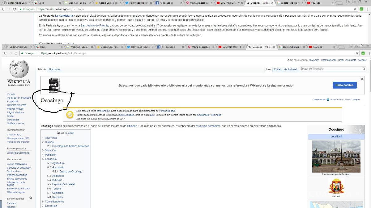 $!El Cadete Tello de la serie de 'Luismi' ya es personaje ilustre de Ocosingo, Chiapas, aunque ¡no existe!