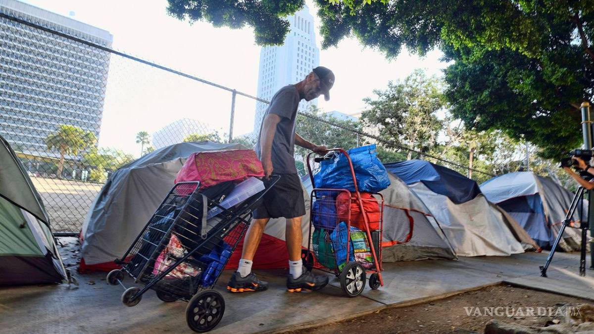 $!‘Homeless’ y violencia, la cara que ocultó Los Ángeles antes del Super Bowl