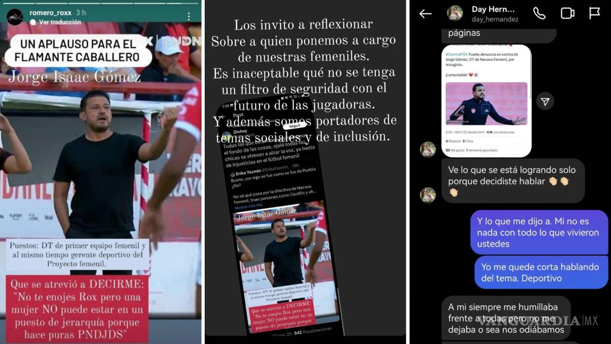 $!El DT Jorge Gómez fue señalado, no solamente por la entrenadora, sino también por la exarquera de las centellas, Dayri Hernández.