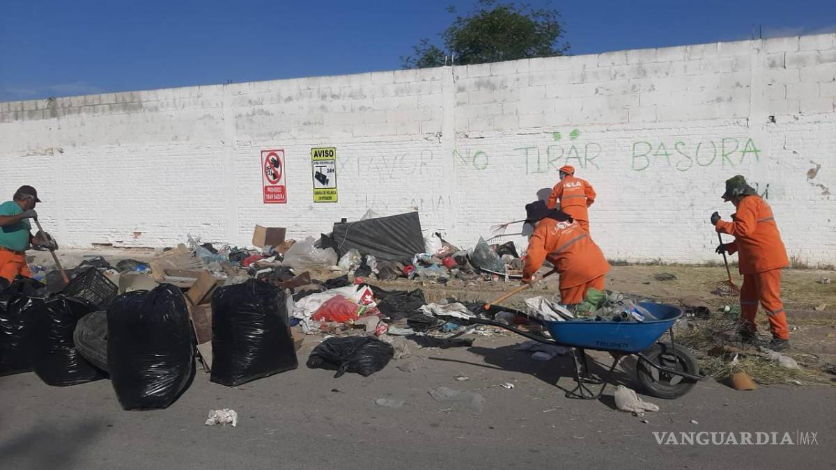 $!Los desechos generan focos de contaminación y afectan la imagen urbana.
