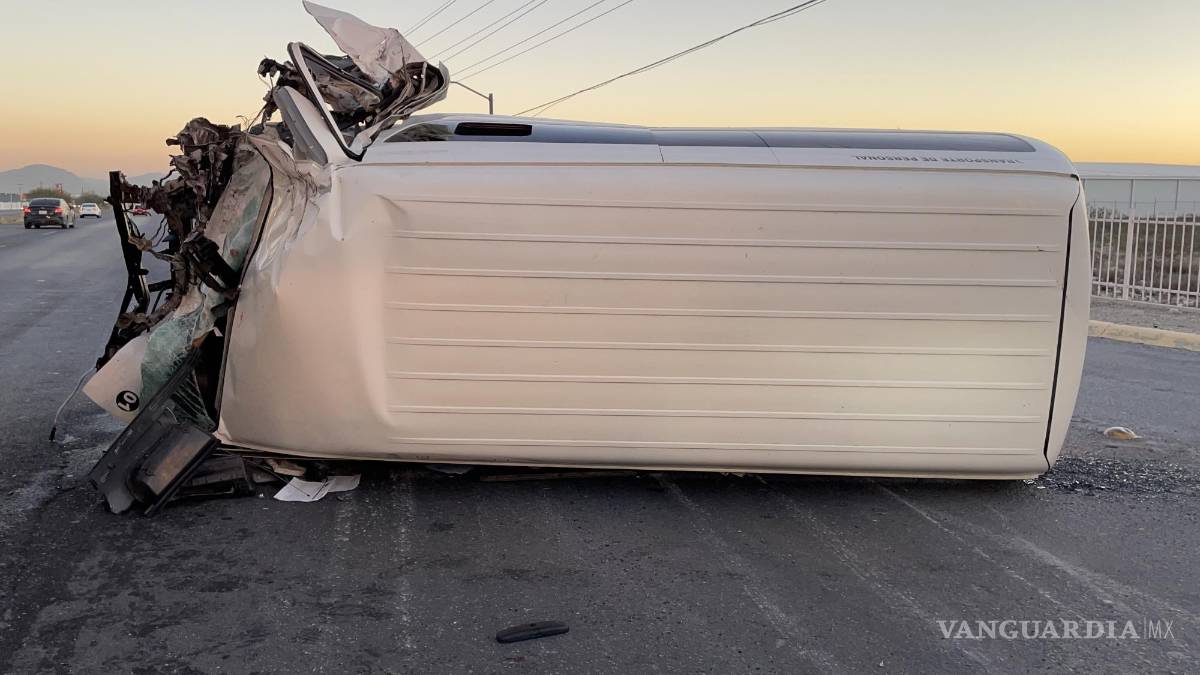 Choque deja 13 lesionados en Ramos Arizpe