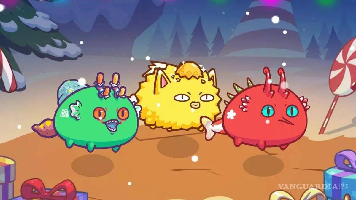 $!En Axie Infinity, los jugadores participan en batallas y reciben recompensas que pueden cambiar por criptomonedas o dinero en efectivo