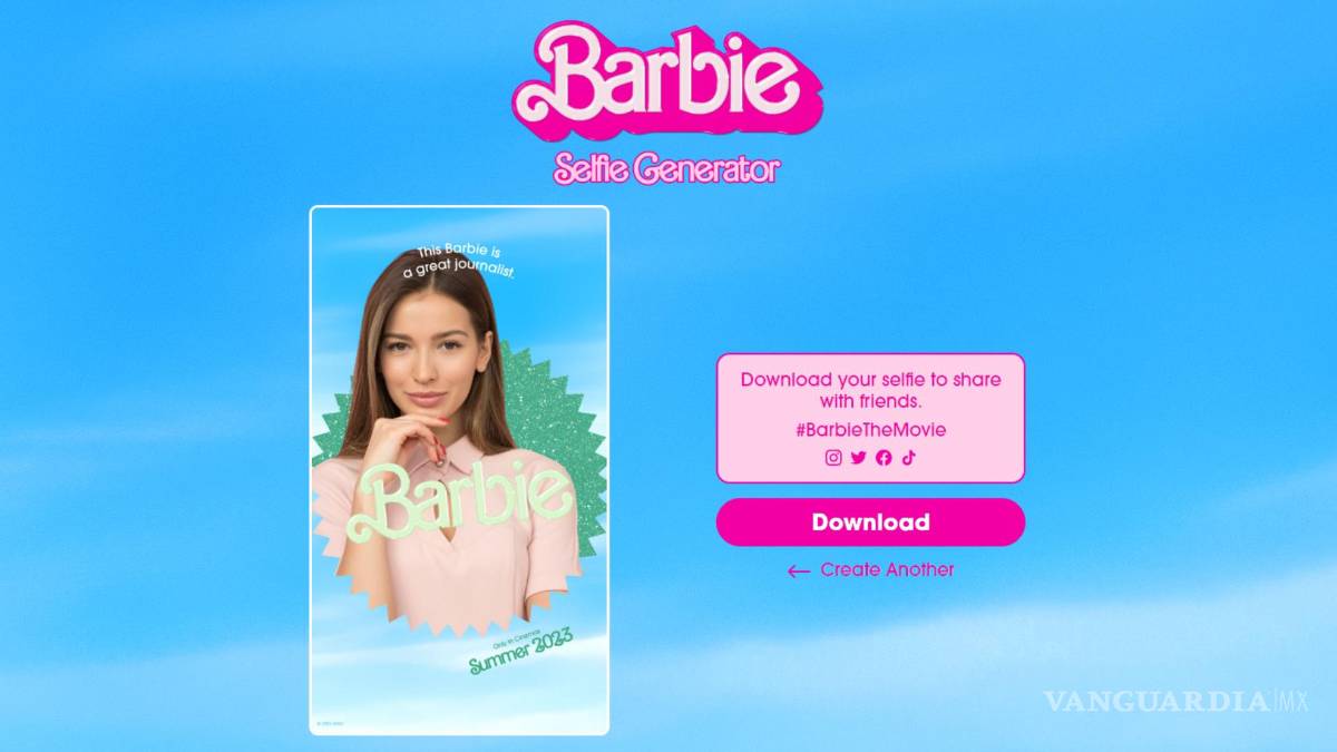 $!¡Sé lo que quieras ser! El furor por Barbie gracias a un filtro y un fragmento de su nuevo tráiler