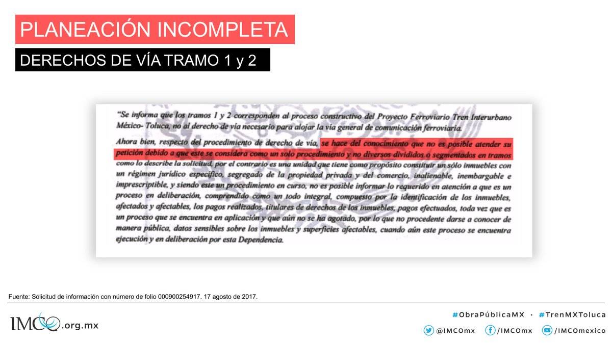 $!Tren México-Toluca, con sobrecosto de más de 20 mil millones: IMCO