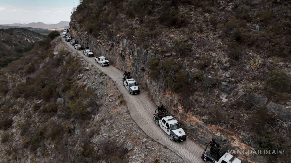 $!Fuerzas federales y estatales reforzaron la presencia en áreas de difícil acceso.