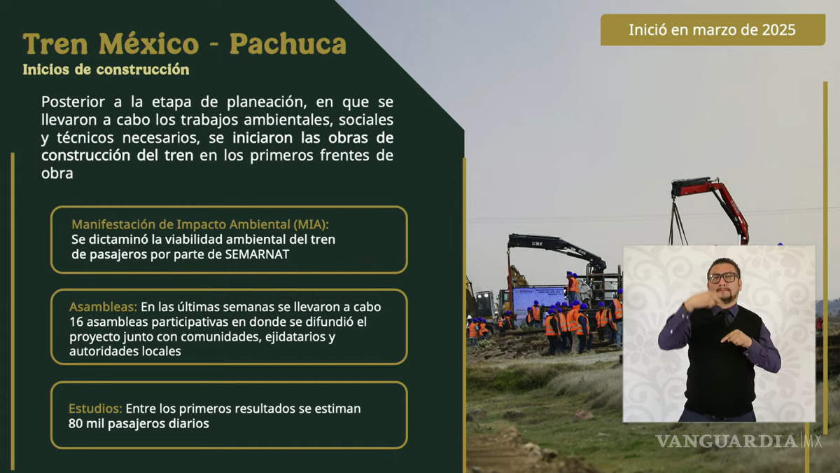 $!Avanza el proyecto del tren de pasajeros Saltillo - Nuevo Laredo; presentan paraderos preliminares